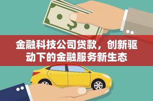 新邱金融科技公司贷款，创新驱动下的金融服务新生态