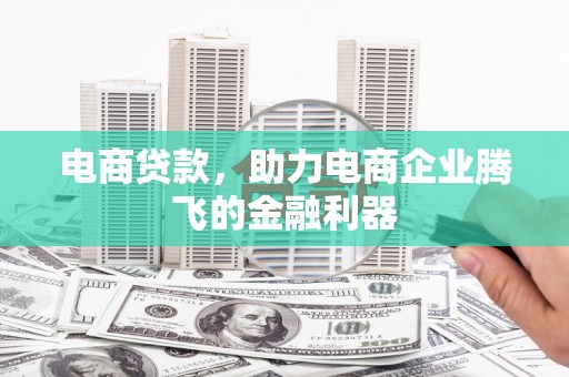 盐埕电商贷款，助力电商企业腾飞的金融利器