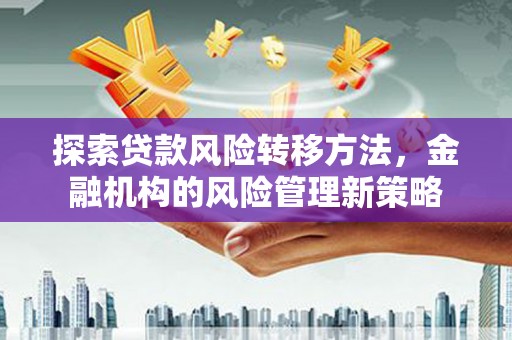 曲水探索贷款风险转移方法，金融机构的风险管理新策略