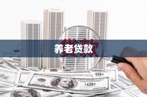 东阿养老贷款