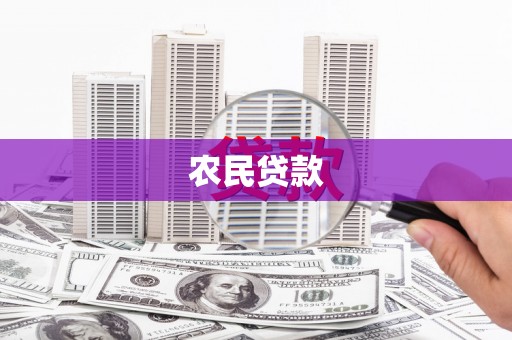 丽水农民贷款