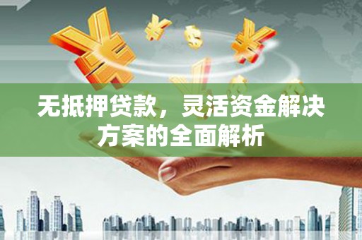 蒲江无抵押贷款，灵活资金解决方案的全面解析