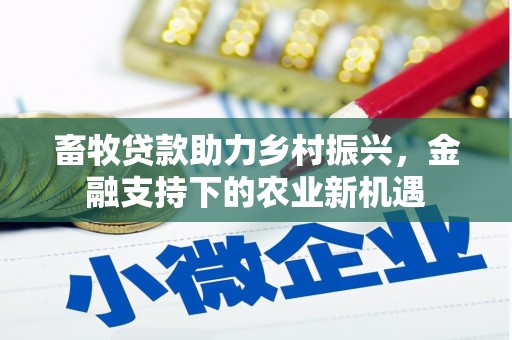 西市畜牧贷款助力乡村振兴，金融支持下的农业新机遇