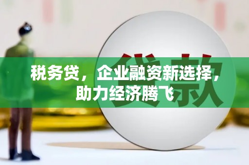 历城税务贷，企业融资新选择，助力经济腾飞