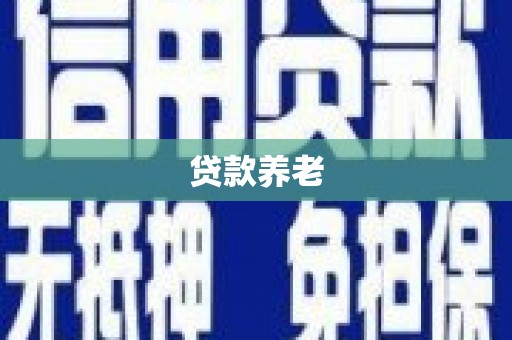 雁塔贷款养老