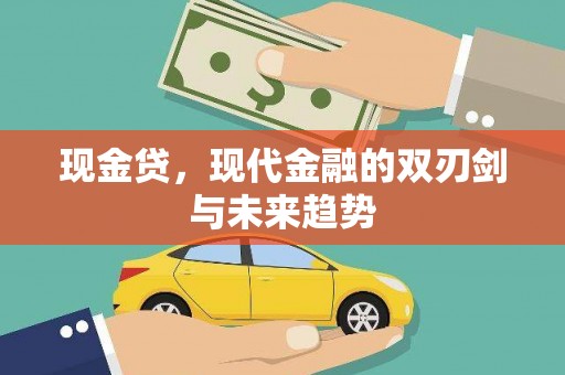 高埗现金贷，现代金融的双刃剑与未来趋势