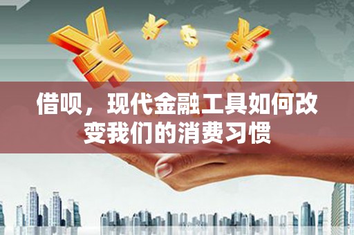 双溪借呗，现代金融工具如何改变我们的消费习惯