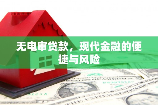 万宁无电审贷款，现代金融的便捷与风险