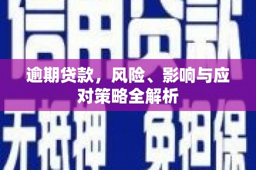 尉犁逾期贷款，风险、影响与应对策略全解析