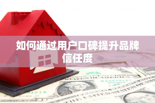 巴青如何通过用户口碑提升品牌信任度