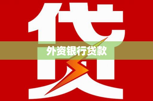 凤泉外资银行贷款