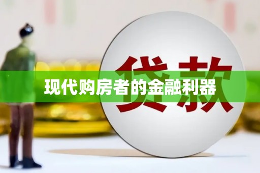 富平现代购房者的金融利器