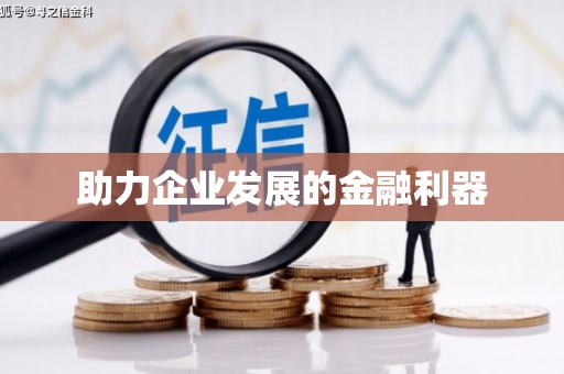 中方助力企业发展的金融利器